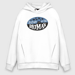 Мужское худи оверсайз История Бэтмена