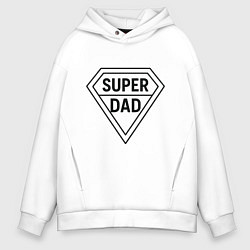 Мужское худи оверсайз Superdad