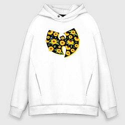 Мужское худи оверсайз Wu-Tang flowers