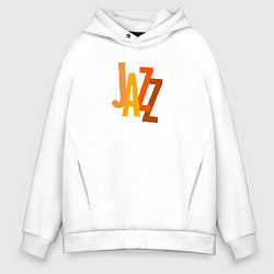 Мужское худи оверсайз Jazz retro in orange