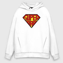 Мужское худи оверсайз Dad superman