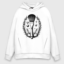 Мужское худи оверсайз Космическая кисть