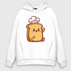Мужское худи оверсайз Повар хлебушек