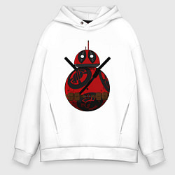 Мужское худи оверсайз Droid Deadpool