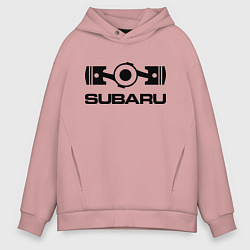 Мужское худи оверсайз Subaru