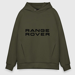 Толстовка оверсайз мужская Range Rover, цвет: хаки