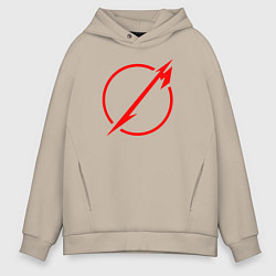 Мужское худи оверсайз Metallica: Through The Never