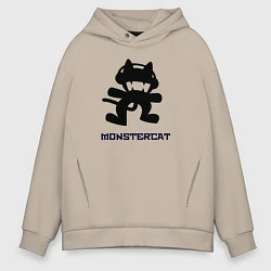 Мужское худи оверсайз Monstercat