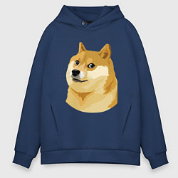 Мужское худи оверсайз Doge