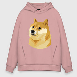 Мужское худи оверсайз Doge