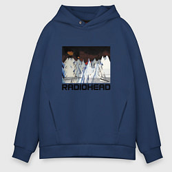 Мужское худи оверсайз Radiohead Winter