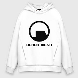 Мужское худи оверсайз Black Mesa: Logo