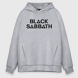 Толстовка оверсайз мужская Black Sabbath, цвет: меланж