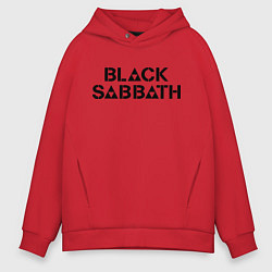 Мужское худи оверсайз Black Sabbath