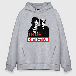 Мужское худи оверсайз True Detective