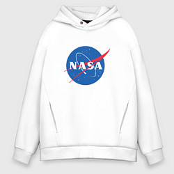 Мужское худи оверсайз NASA: Logo