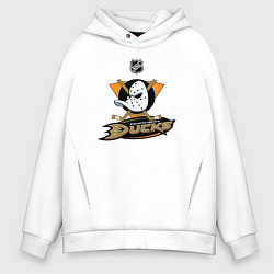 Мужское худи оверсайз NHL: Anaheim Ducks