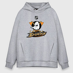 Мужское худи оверсайз NHL: Anaheim Ducks