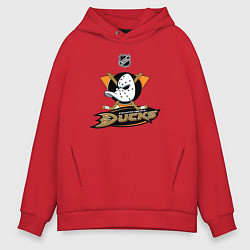 Мужское худи оверсайз NHL: Anaheim Ducks