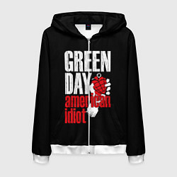 Мужская толстовка на молнии Green Day: American Idiot