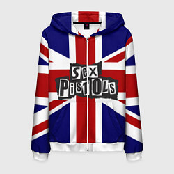 Мужская толстовка на молнии Sex Pistols UK