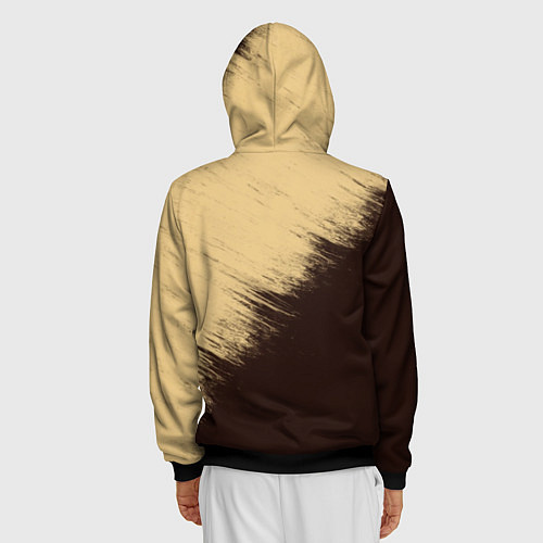 Мужская толстовка на молнии Black Clover / 3D-Черный – фото 4