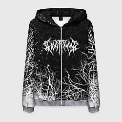 Толстовка 3D на молнии мужская GHOSTEMANE, цвет: 3D-меланж