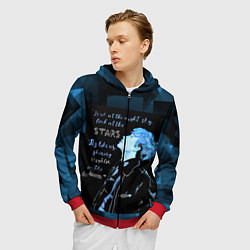 Толстовка 3D на молнии мужская Stray Kids, цвет: 3D-красный — фото 2