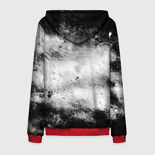 Мужская толстовка на молнии Assassin’s Creed / 3D-Красный – фото 2