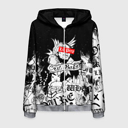 Мужская толстовка на молнии LIL PEEP