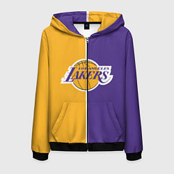 Мужская толстовка на молнии LA LAKERS