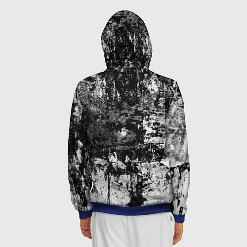 Мужская толстовка на молнии Green Day - Father of All MF / 3D-Синий – фото 4