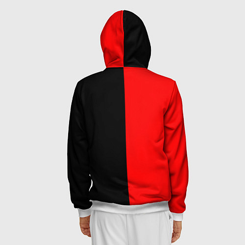 Мужская толстовка на молнии THE OFFSPRING / 3D-Белый – фото 4