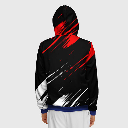 Мужская толстовка на молнии METRO EXODUS / 3D-Синий – фото 4