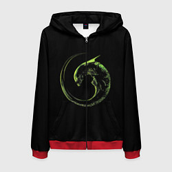 Мужская толстовка на молнии ЧУЖОЙ