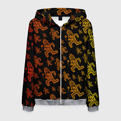 Толстовка 3D на молнии мужская Final Fantasy, цвет: 3D-меланж