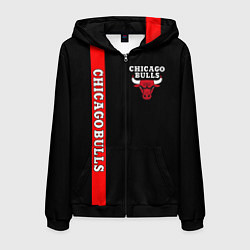 Мужская толстовка на молнии CHICAGO BULLS