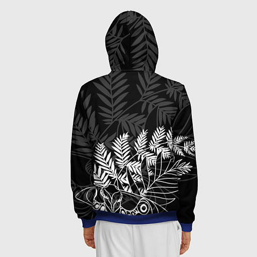 Мужская толстовка на молнии THE LAST OF US 2 / 3D-Синий – фото 4