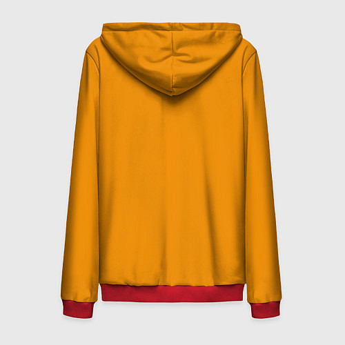 Мужская толстовка на молнии Borderlands 3 / 3D-Красный – фото 2