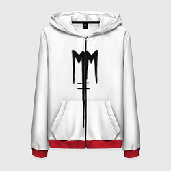 Мужская толстовка на молнии Marilyn Manson