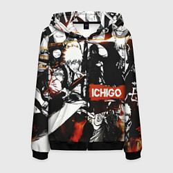 Мужская толстовка на молнии Bleach Блич Ичиго Курасаки
