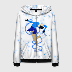 Мужская толстовка на молнии Фигурное катание