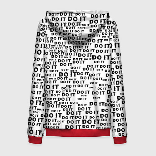 Мужская толстовка на молнии Люси / 3D-Красный – фото 2