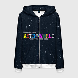 Мужская толстовка на молнии Astroworld