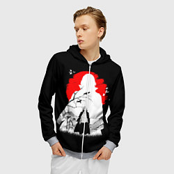 Толстовка 3D на молнии мужская MIkki токийские мстители микки, цвет: 3D-меланж — фото 2