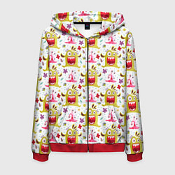 Мужская толстовка на молнии Желтый человечек