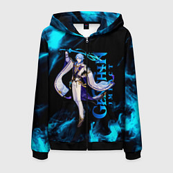 Мужская толстовка на молнии Kamisato Ayato Камисато Аято