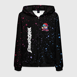 Мужская толстовка на молнии FNF - ПАРЕНЬ Брызги