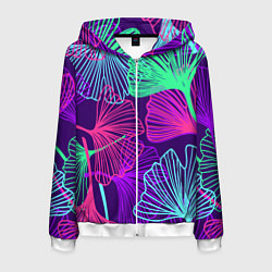 Мужская толстовка на молнии Neon color pattern Fashion 2023