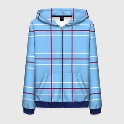 Толстовка 3D на молнии мужская ШКОЛЬНАЯ ФОРМА МАРИН КИТАГАВА, цвет: 3D-синий